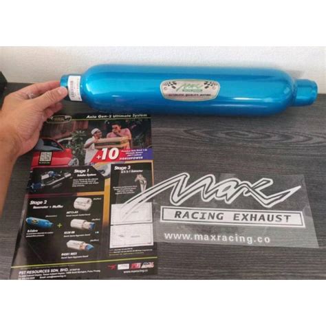 Max Racing Perodua Axia Viva Kancil Kelisa Kenari Bullet 800cc