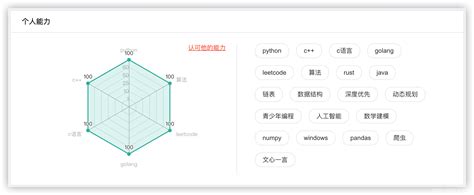 如何获得 “最大六边形” 的技能图个人能力分析六角图 Csdn博客