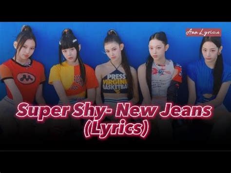 Super Shy New Jeans Romanized Lyrics Youtube