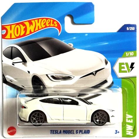 Hot Wheels Tesla Model S Plaid Wei Metallic New Version Hw Ev Ovp Eur Picclick De