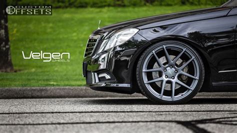 2013 Mercedes Benz E550 Velgen Wheels Vmb5 Hr Lowered On Springs