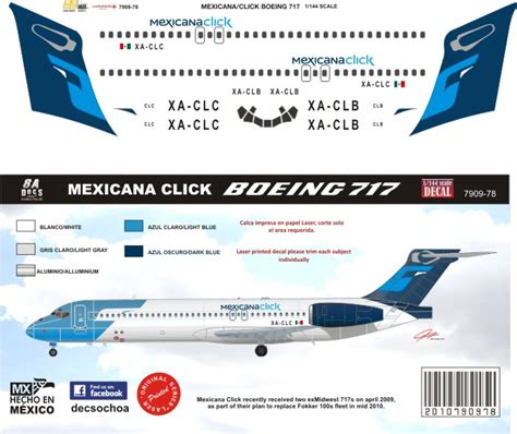 Adecs Decals Catalogue Click Boeing