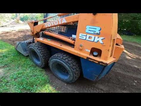 Vintage Toyota Sdk8 Skid Steer YouTube