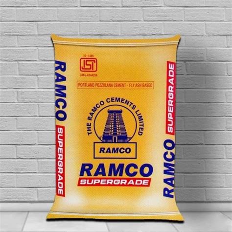 Ramco Opc Grade Cement Non Trade At Rs Bag In