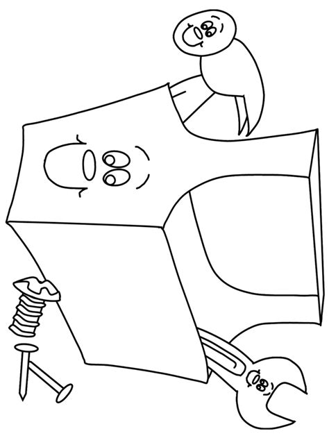 Free Tool Box Coloring Page, Download Free Tool Box Coloring Page png ...