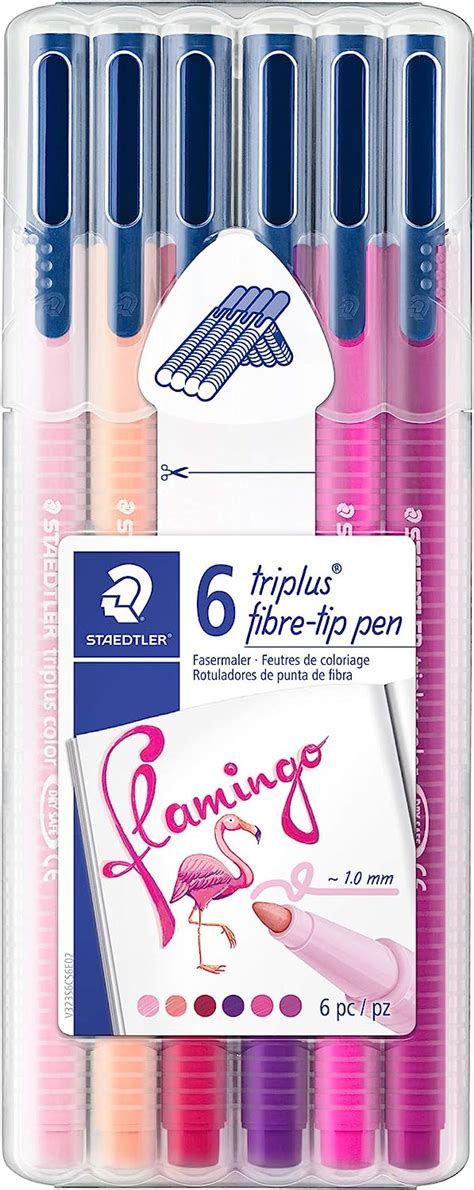 Staedtler Triplus Color 323 Feutres De Couleur My Flamingo Colours