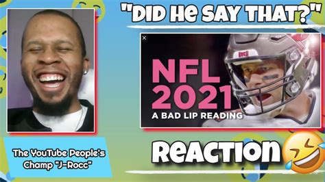 A Bad Lip Reading Nfl Reaction Youtube