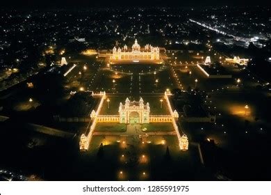 Aerial View Mysore Palace Night Karnataka Stock Photo 1285591975 ...