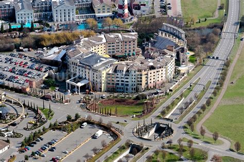 Luftbild Rust Geb Udekomplex Der Hotelanlage Resort Colosseo Europa