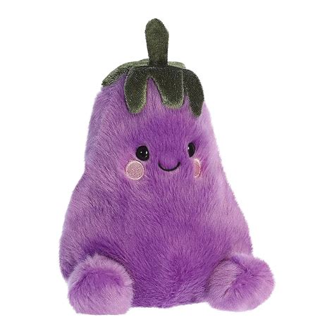 Aurora Palm Pals Aubergine Knuffel 12 Cm