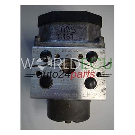 POMPE HYDRAULIQUE ET CALCULATEUR D ABS AUDI VOLKSWAGEN 0265220432