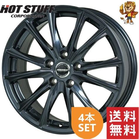 HOT STUFF ホイール4本セット WAREN W05 GM 16インチ 6 0J PCD100 5H インセット40 ヴァーレン イエローライオンヤフー店 通販