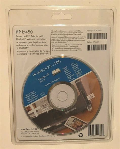 Hewlett Packard Adapter Hp Q A Pc Printer Wireless Bluetooth Bt