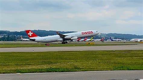 10 Minutes Of AWESOME Takeoffs I Zurich Airport Planespotting YouTube