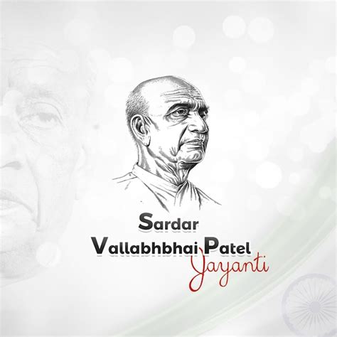 PSD Sardar Vallabhbhai Patel 3 000 modelos PSD grátis de alta