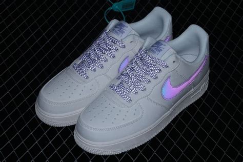 Ladies Nike Air Force 1 ’07 White Purple Nike Air Force Nike Air Air Force 1