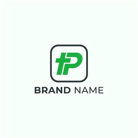 Premium Vector Tp Green Logo Design