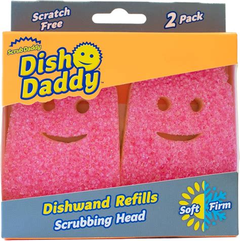 Amazon Scrub Daddy Dish Wand Scrubbing Brush Replacement Heads