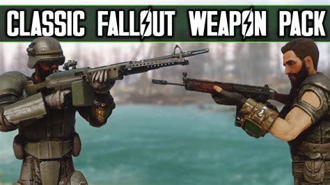 Classic Fallout Weapon Pack Fallout 4 Mod YouTube