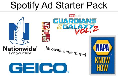 Spotify Ad Starter Pack R Starterpacks