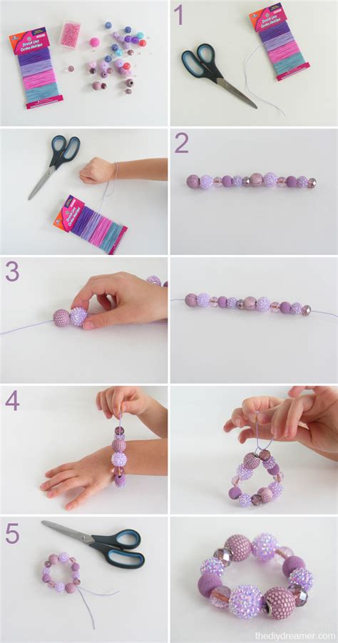 Bracelet Tutorial - Chunky Beads {Gabrielle} - The D.I.Y. Dreamer