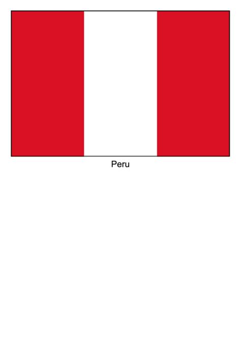 Top Peru Flag Templates Free To Download In Pdf Format