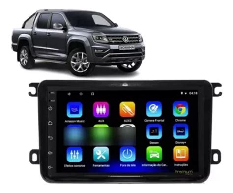 Central Multimídia Android Volkswagen Amarok 2013 2014 2015