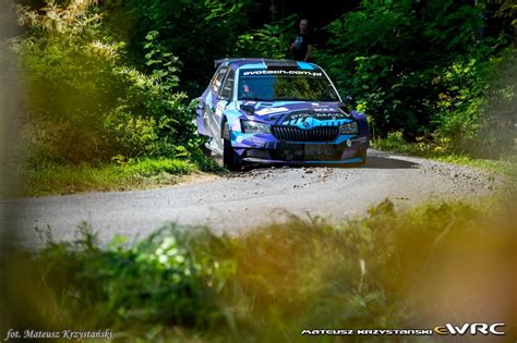 Płachytka Sylwester Fiołek Rafał Škoda Fabia Rally2 evo Rajd