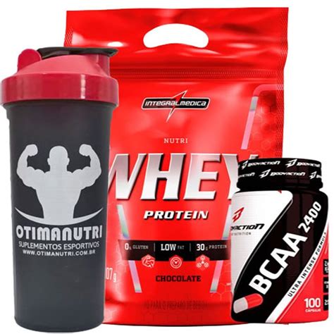 Nutri Whey Protein Refil G Chocolate Bcaa Caps