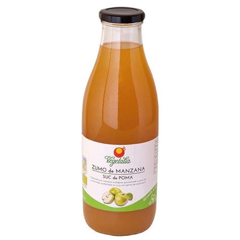 Zumo De Manzana Ecol Gico De Vegetalia