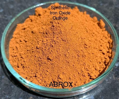 Orange Iron Oxide 25 Kg Powder At Rs 135 Kg In Vadodara ID 23027431433