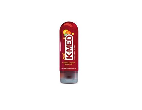 Kmed Lubrificante Íntimo Hot 200g QV STORE