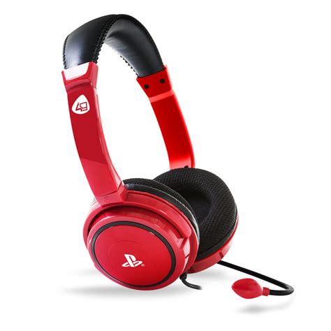 PRO4-40 Stereo PS4 Gaming Headset Red – Game Hub