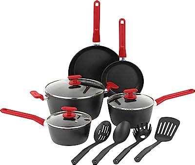 Amazon T Fal Advanced Nonstick Cookware Set Piece Oven Broiler