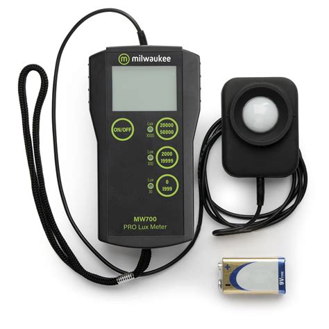 Milwaukee MW700 PRO Lux Light Meter - growland.it