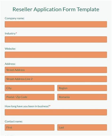 Balloon Festival Vendor Application Form Template Free