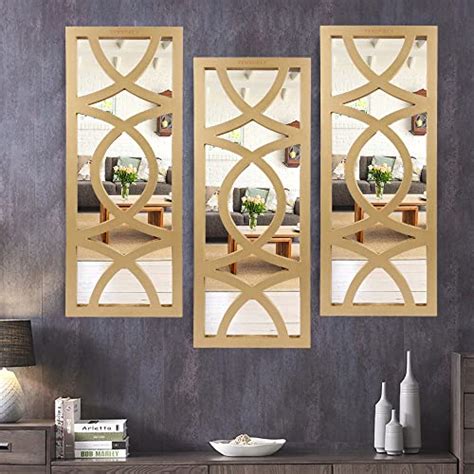 Buy Timberly Wall Mirror Decor Panel Wooden Hanging Jharokha ...