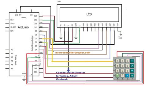 Making Two digit calculator with Arduino uno , 16x2 lcd and 4x4 numeric ...