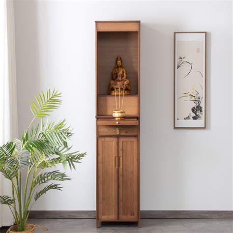 Buddha Niche Clothes Closet Altar Shrine Buddha Statue God Of Wealth