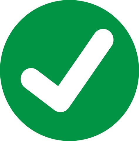 diseño de símbolo de signo de icono de marca de verificación 10155200 PNG