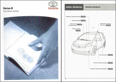 TOYOTA VERSO S instrukcja obsługi polska porównaj ceny Allegro pl