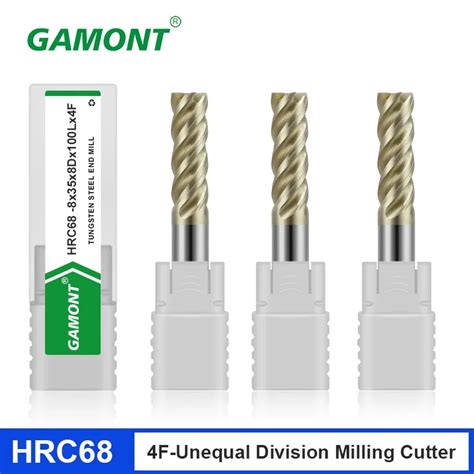 Gamont Hrc F Tungsten Steel Unequal Division Stainless Steel Milling