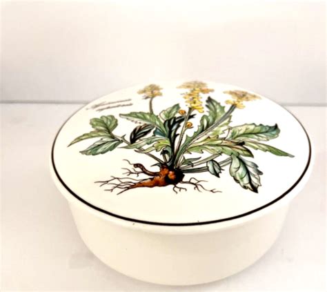 Villeroy Boch Botanica Porcelain Trinket Box Dish Agrimonia