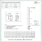 Poste Tubular Metros Tezlac Iluminaci N Solar