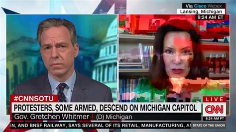 Gretchen Whitmer: Michigan Protests 'Depicted Some Of The Worst Racism ...