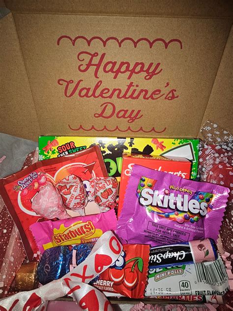 Valentine's Day Gift Candy Box - Etsy