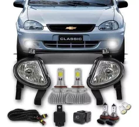 Kit Farol Milha Corsa Classic Led H K Frete Gr Tis