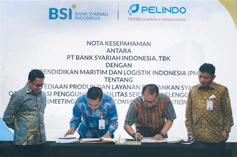 Perkuat Mudahkan Akses Perbankan Syariah Bsi Buka Kcp Di Pelindo