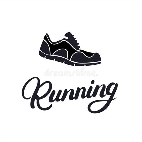 Running Shoe Template Stock Illustrations 1 087 Running Shoe Template