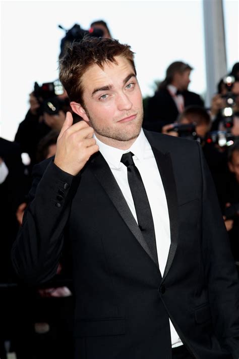 Robert Pattinson wore a simple suit at the premiere for On the Road | Cannes Film Festival ...